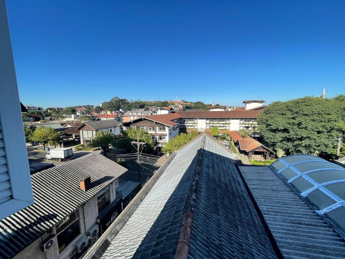 Appartement Apartamento No Centro De Gramado 200 Metros Da Rua Coberta Extérieur photo